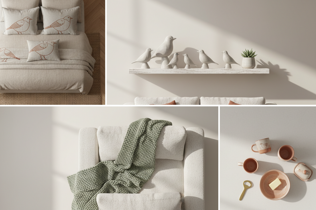 Bird-Themed Home Decor by Room: Where Bird Accents Work Best