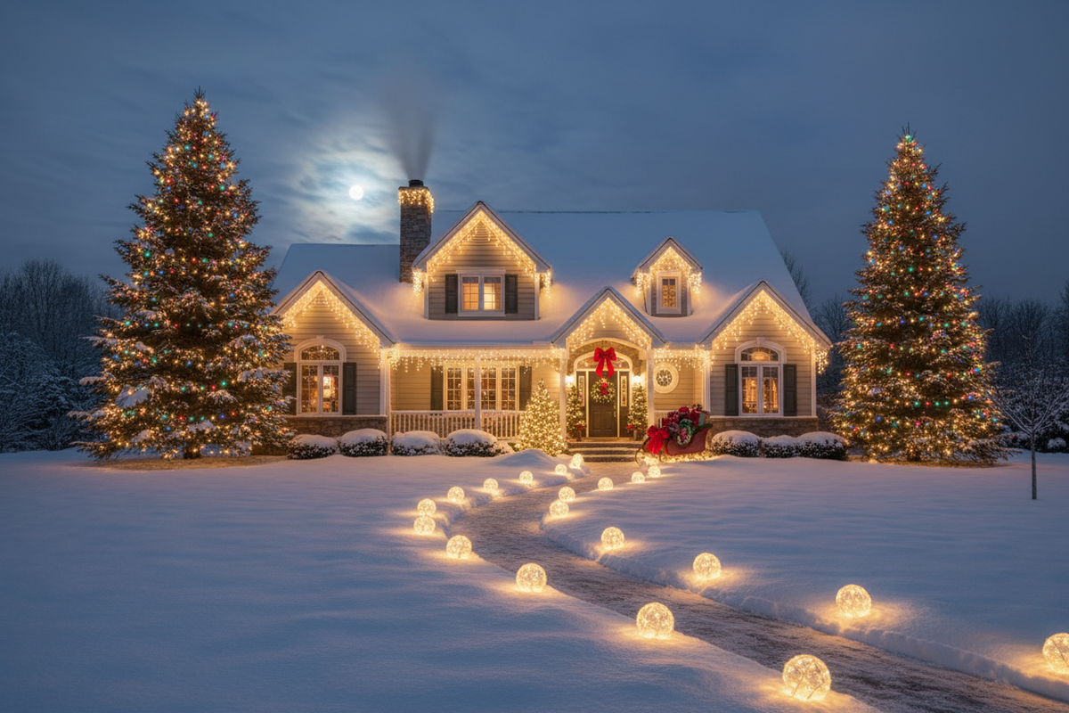 Outdoor LED Christmas Lights: How to Choose, Hang, and Protect Them All Season