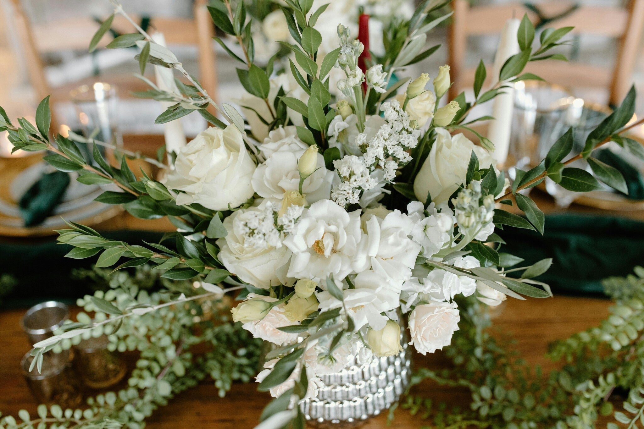 How to Mix Silk Stems with Greenery and Branches for Full Arrangements