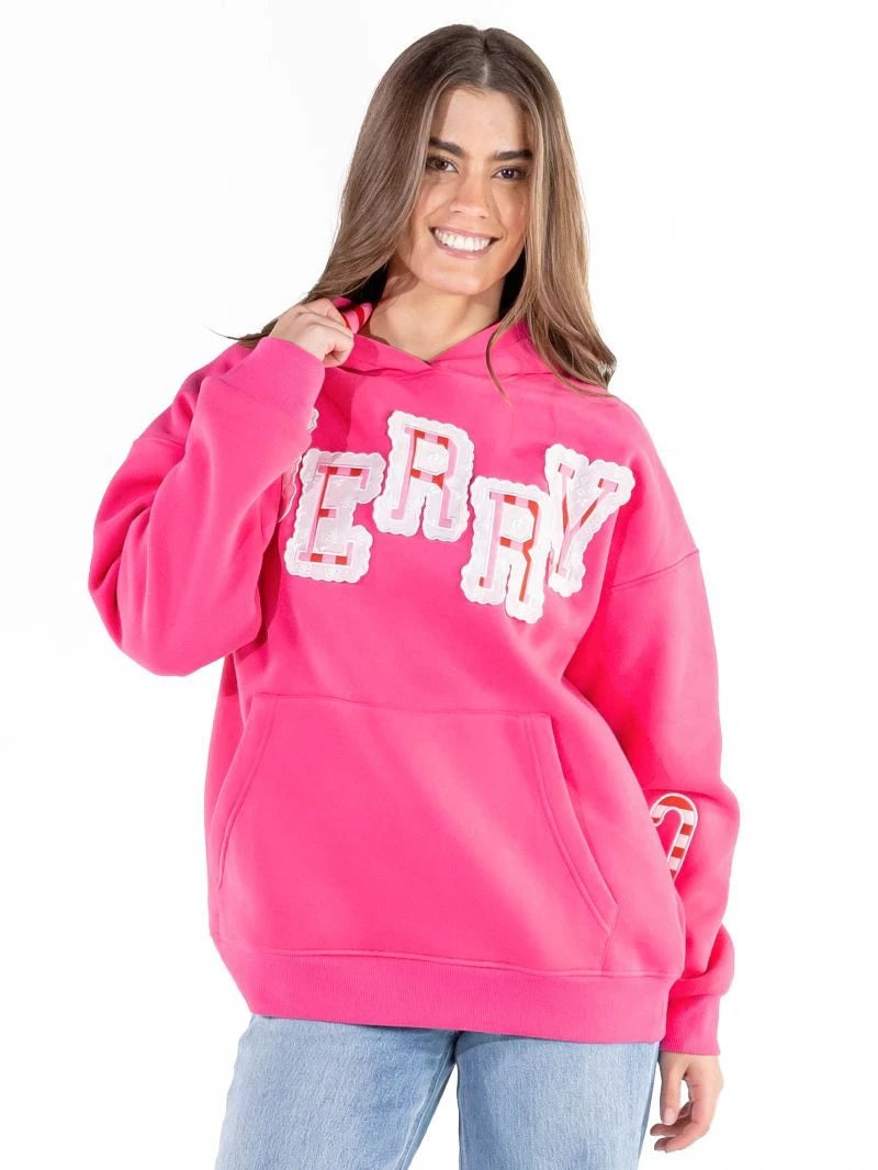 Merry Appliqué Sweatshirt By: Simply Southern