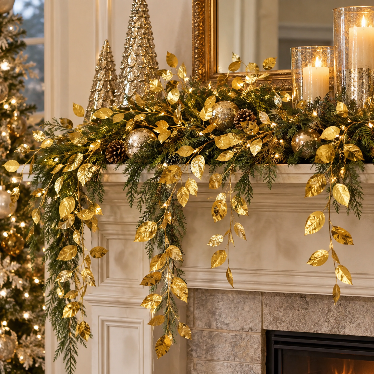 Trailing Golden Ivy Spray
