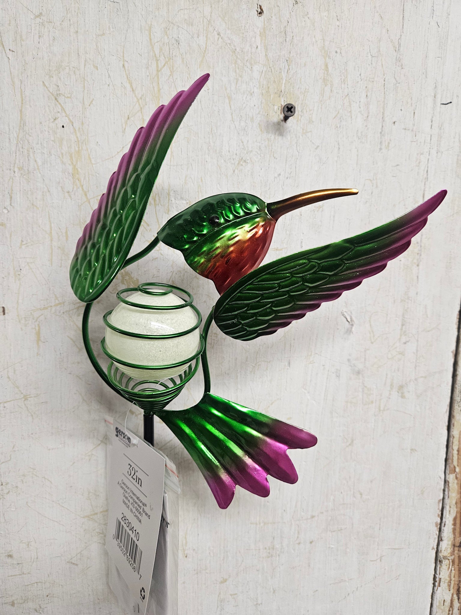 Glow In The Dark Hummingbird Stake