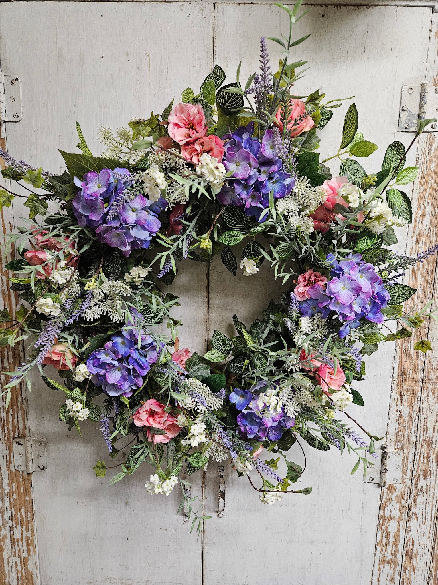 Custom Spring Garden Wreath