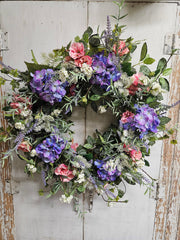 Custom Spring Garden Wreath