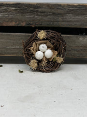 Miniature Nest With Eggs (2-Styles)