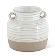 Two Tone Ceramic Crock
