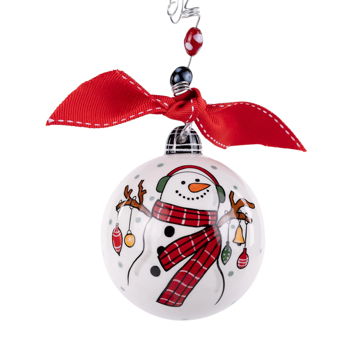 Hand Painted Glory Haus Ball Ornament (4 Styles)