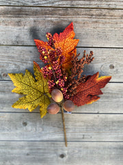 Fall Acorn Leaf Pick