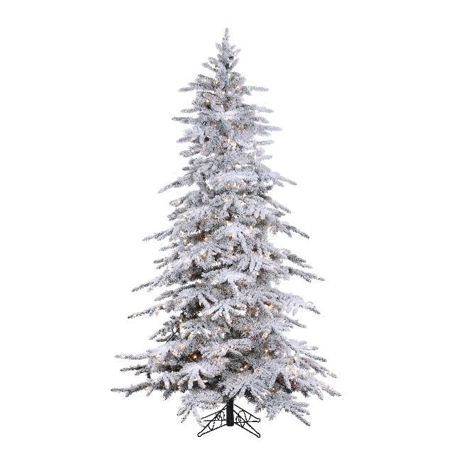 Flocked Stay-Lit Balsam Tree (4 Sizes)