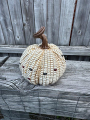 5.7" Harvest Corn Pumpkin (3-Colors)