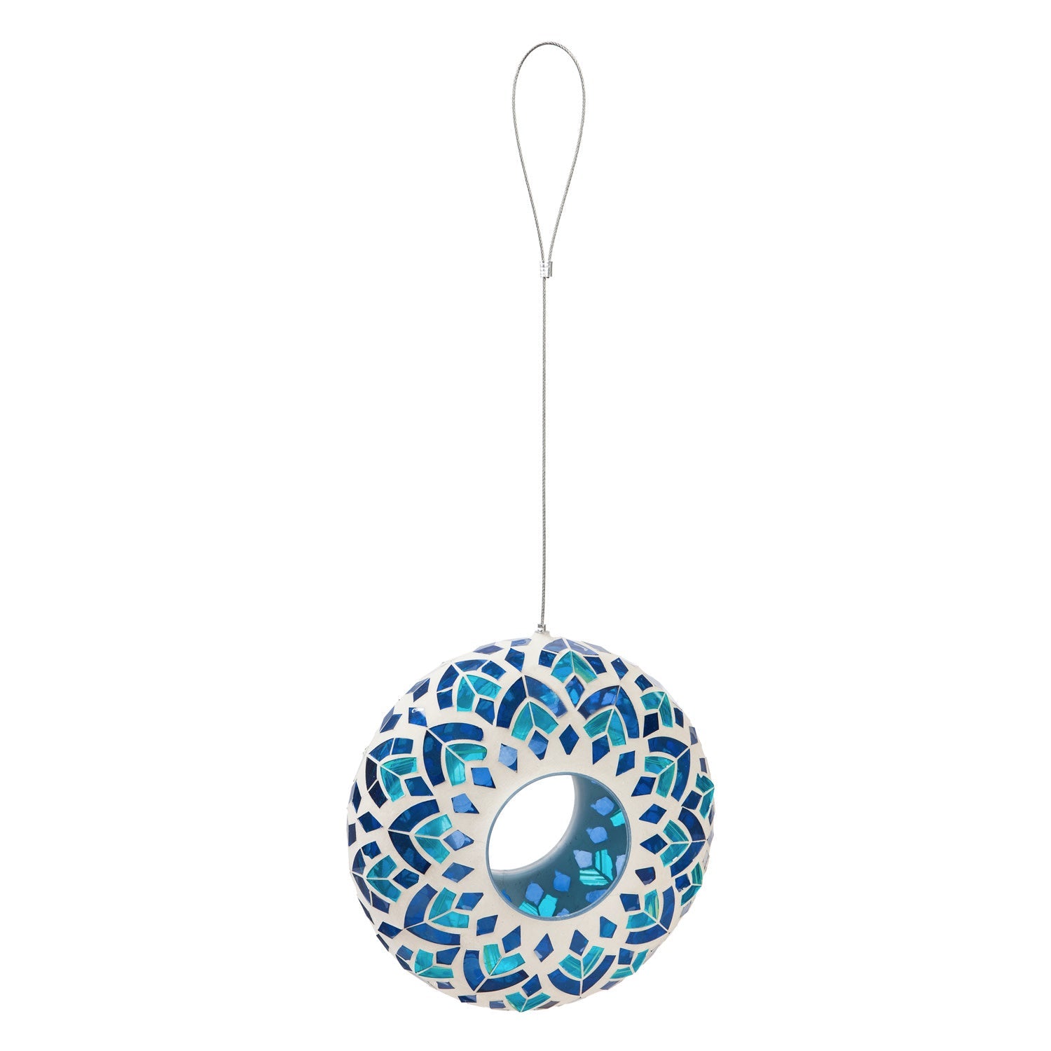 Mosaic Glass Birdfeeder (4-Colors)