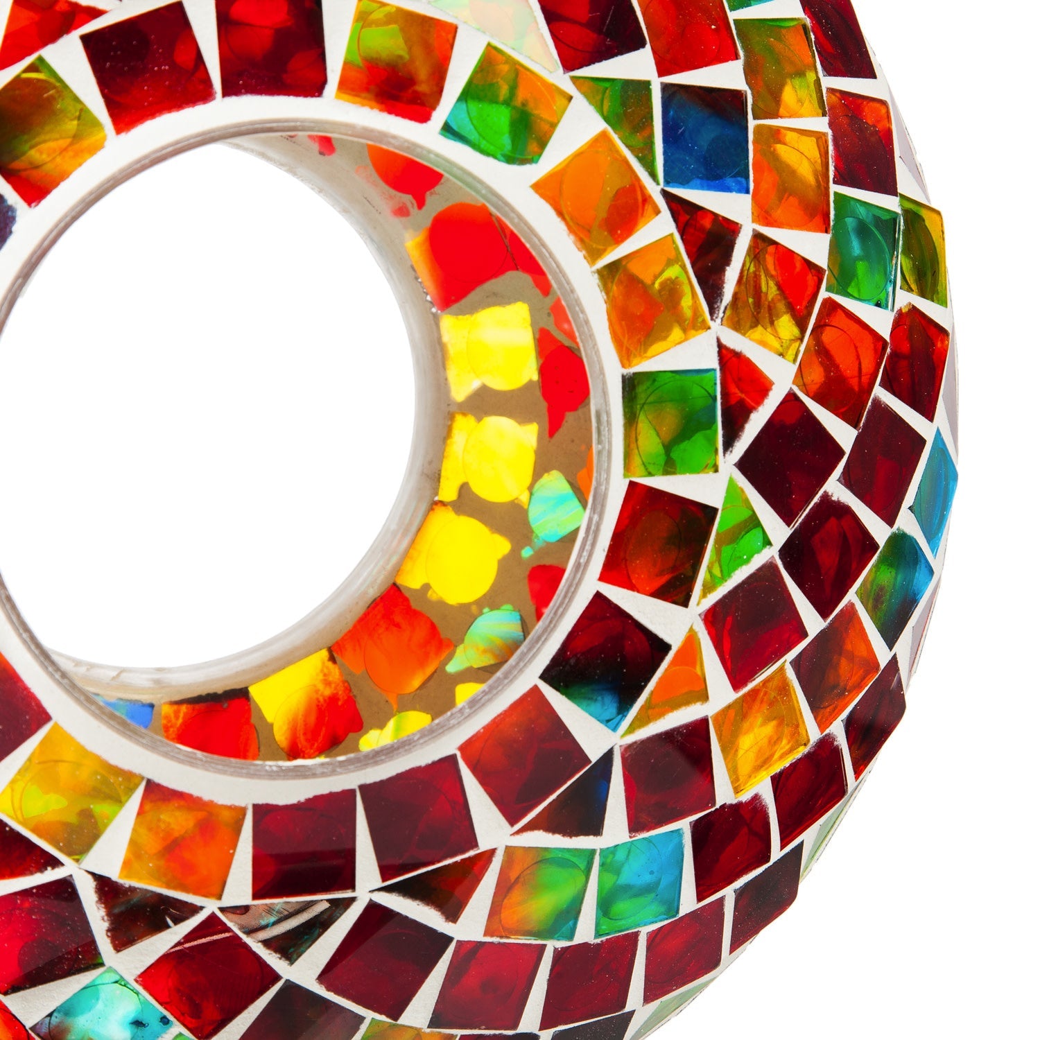 Mosaic Glass Birdfeeder (4-Colors)