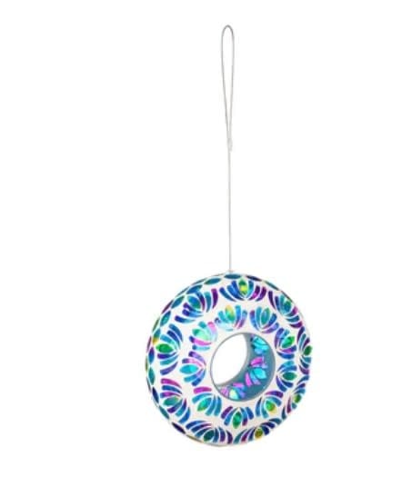 Mosaic Glass Birdfeeder (4-Colors)