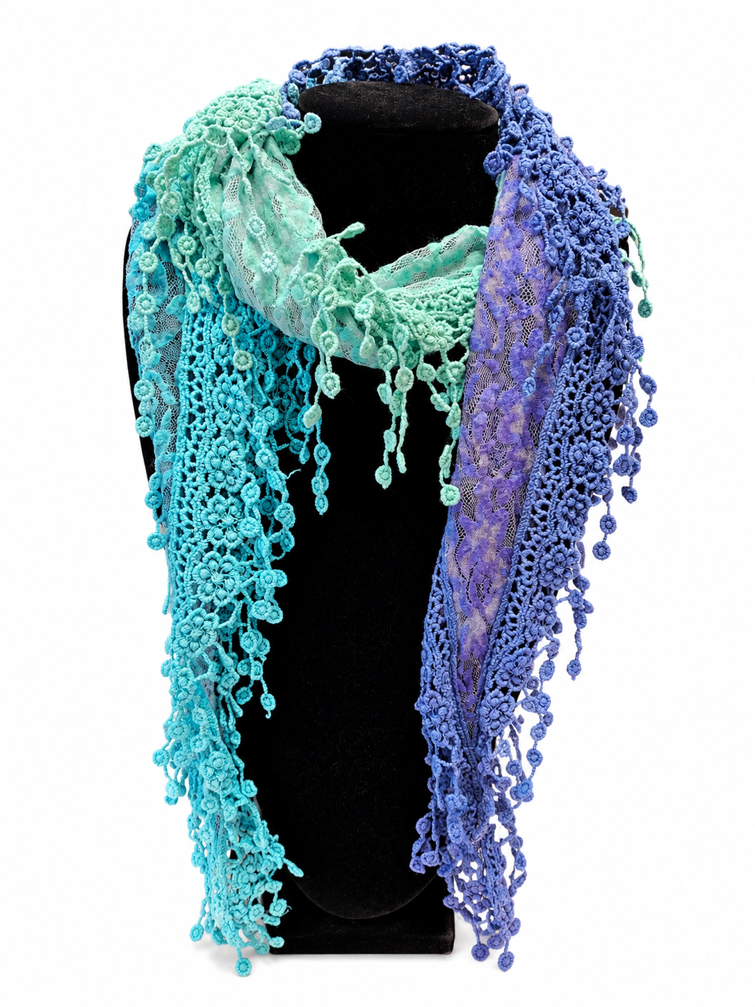 Handmade Trailing Wildflower Scarf By: Monkey Mango