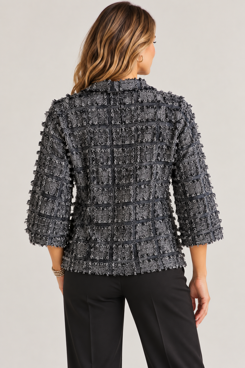 Artisan Fringe Patch Pullover (2 Colors)