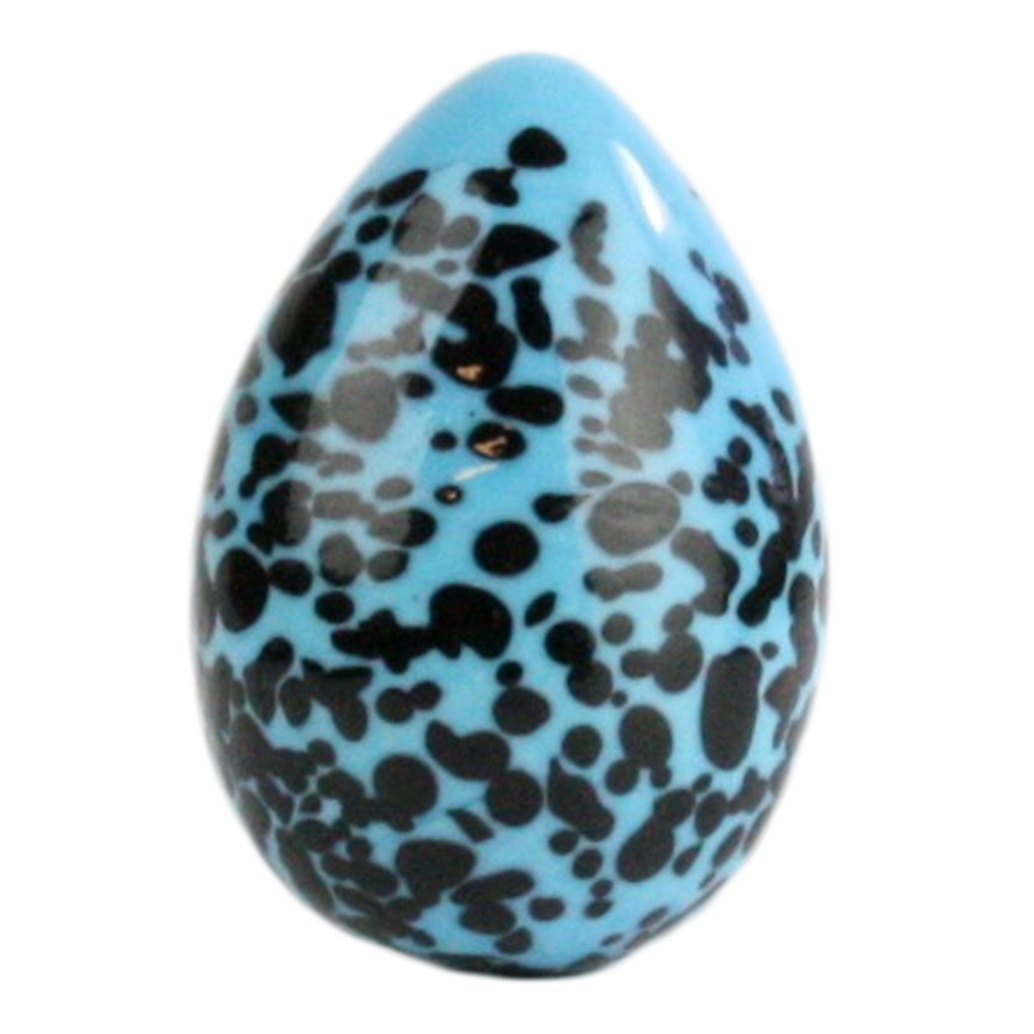Blue Glass Speckled Egg
