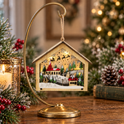 LED Christmas Village Ornament
