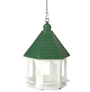 Metal Hanging Six Sided Bird Feeder