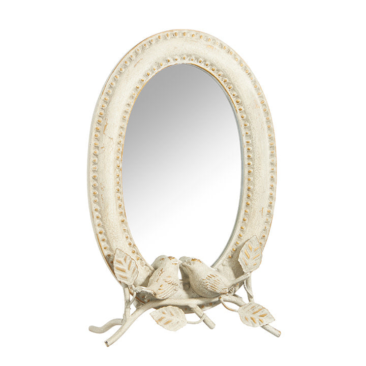 Double Bird Mirror w/ Easel