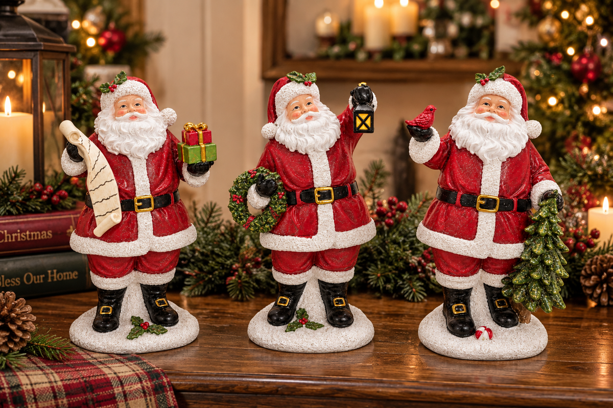Merry Traditions Santa (3-Styles)