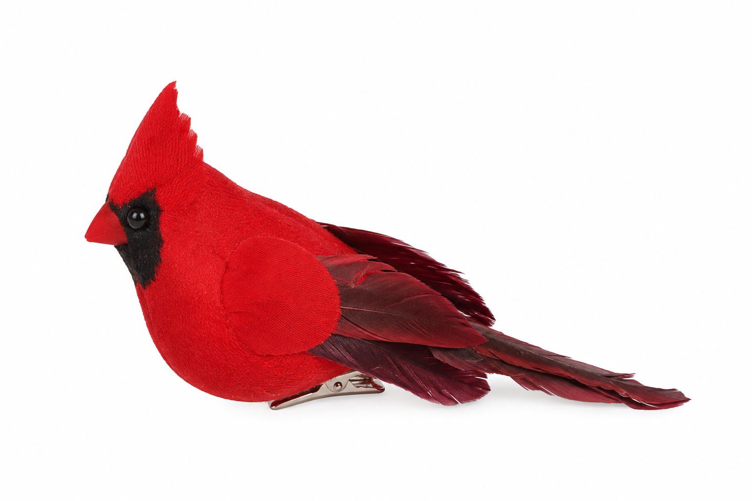 4" Clip on Red Cardinal