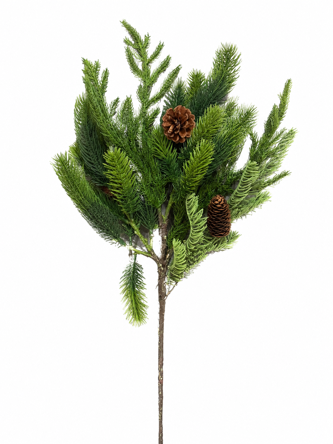 24" Real Touch Norfolk Spruce Juniper Spray