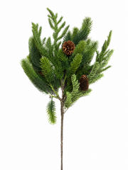 24" Real Touch Norfolk Spruce Juniper Spray