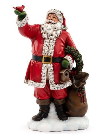 Santa Holding Cardinal