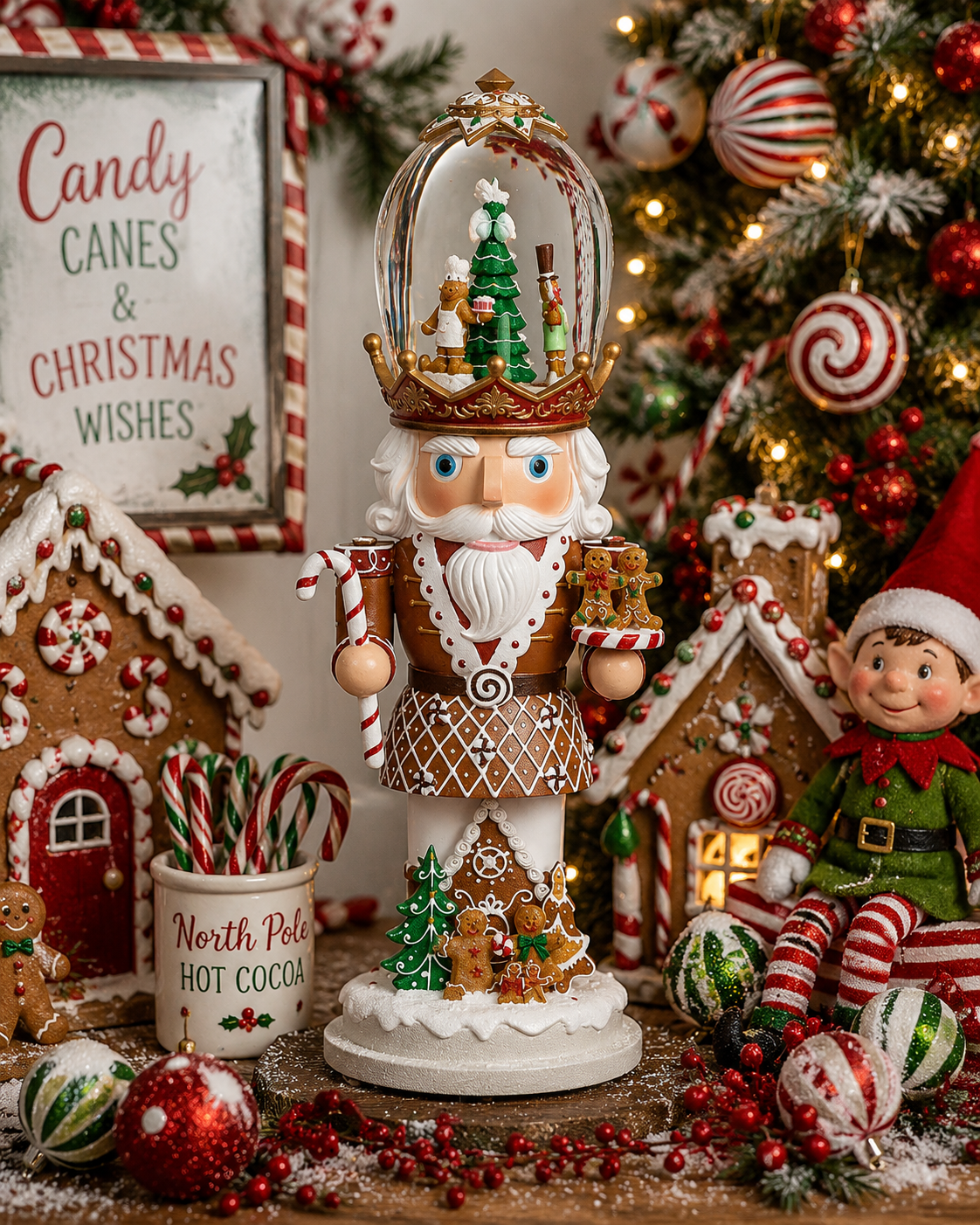 Lighted Musical Rotating Hat Nutcracker