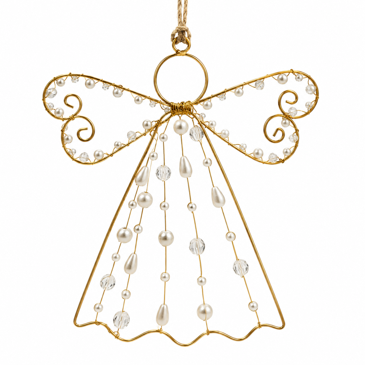 Beaded Angel Ornament