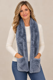 Frosty Pocket Scarf By: Simply Noelle (2-Colors)