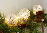 LED Iridescent Glass Ball Strand