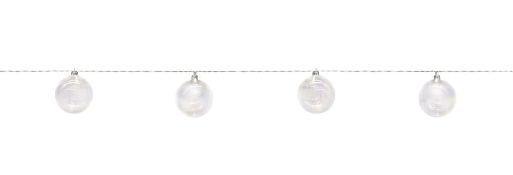 LED Iridescent Glass Ball Strand