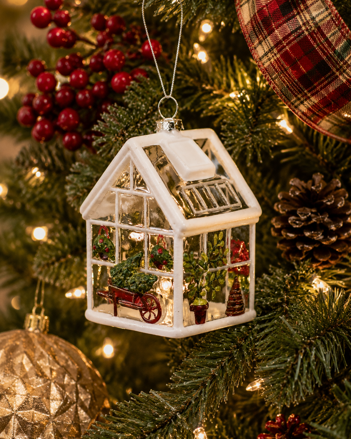 Garden Greenhouse Ornament