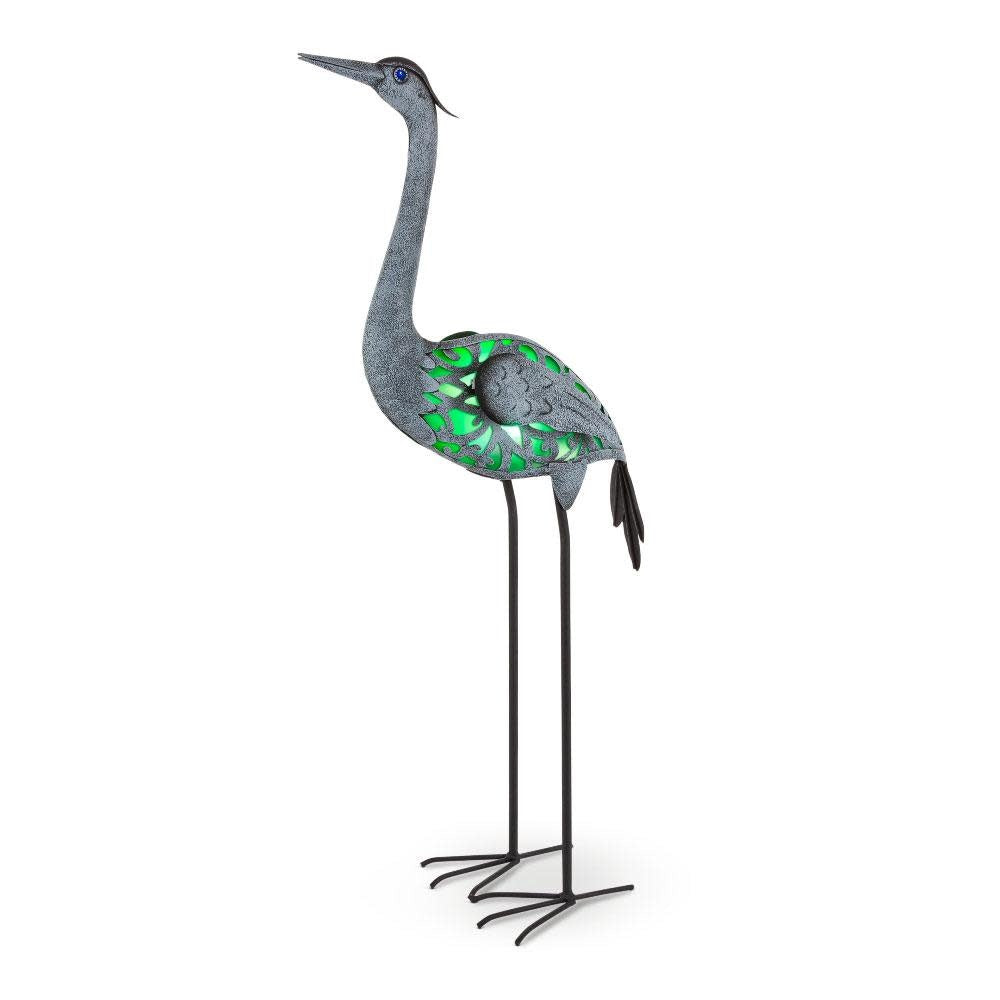 Solar LED Standing Heron (2-Colors)