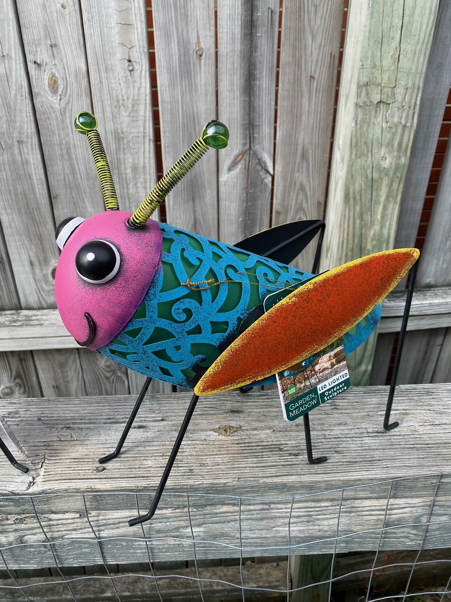 Solar Metal Grasshopper (2-Styles)