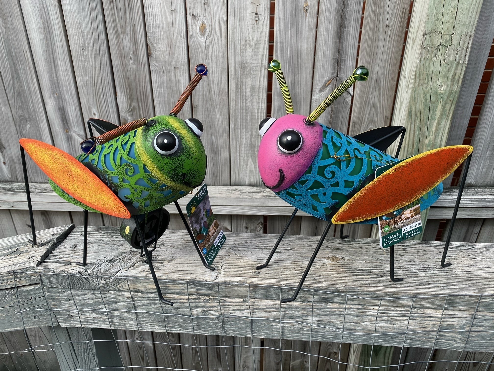 Solar Metal Grasshopper (2-Styles)