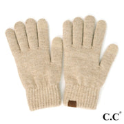 Heather Knit Smart Touch  Gloves (2-Colors)