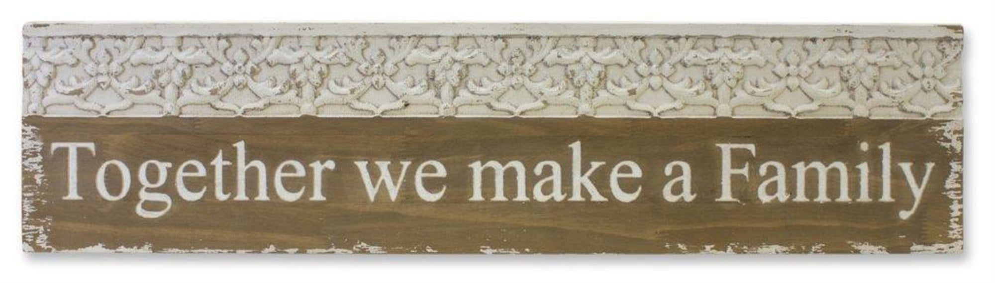 Together We Make a Family Wooden Sign