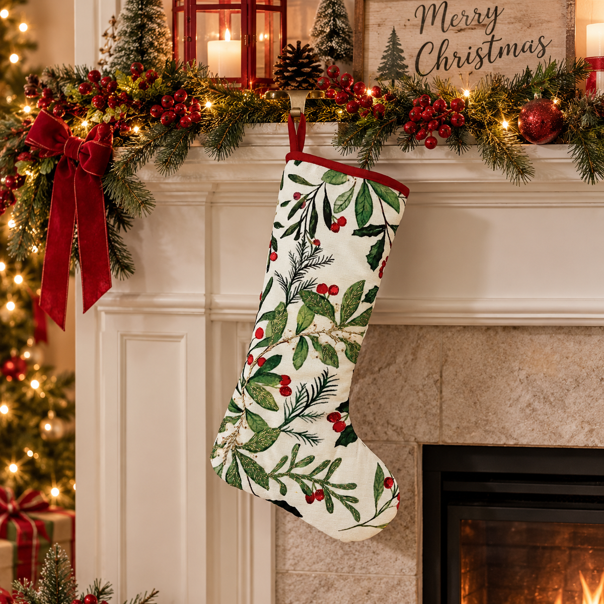 Jeweled Holly Berry (4-Styles)