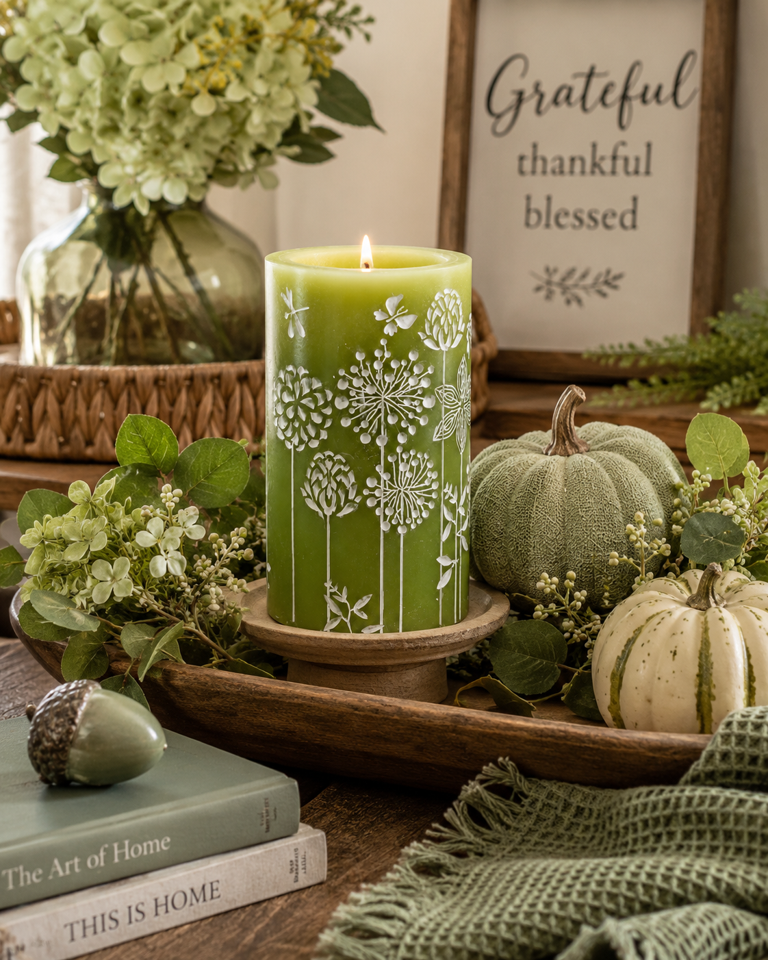 4 x 8 Fountain Candle (2 Styles)