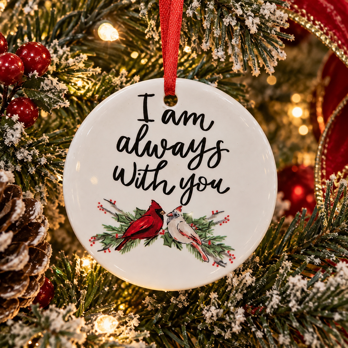 I Am Always With You Ornament