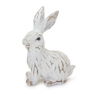 Distressed White Mini Bunny (2-Styles)