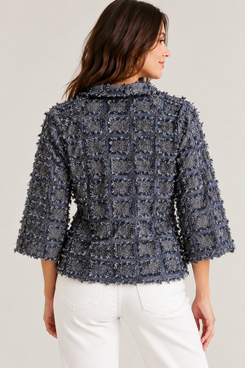 Artisan Fringe Patch Pullover (2 Colors)