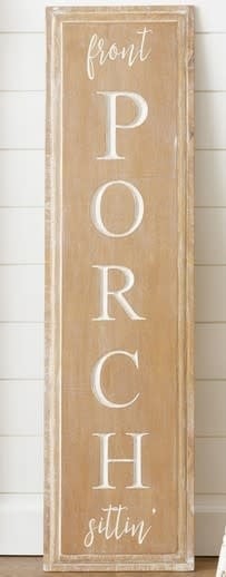 Vertical Front Porch Sign