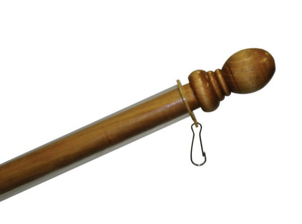 Wooden Flag Pole