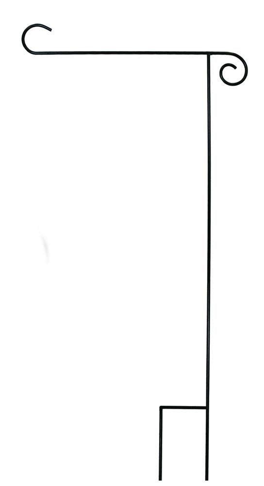 Short Garden Flag Stand