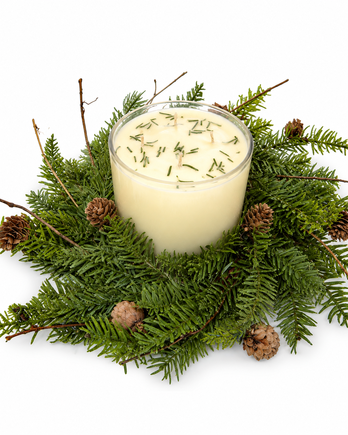 BedRock Tree Farm Frasier Fir Needle Soy Candle (4 Sizes)
