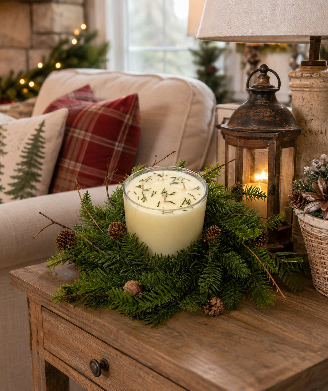 BedRock Tree Farm Frasier Fir Needle Soy Candle (4 Sizes)