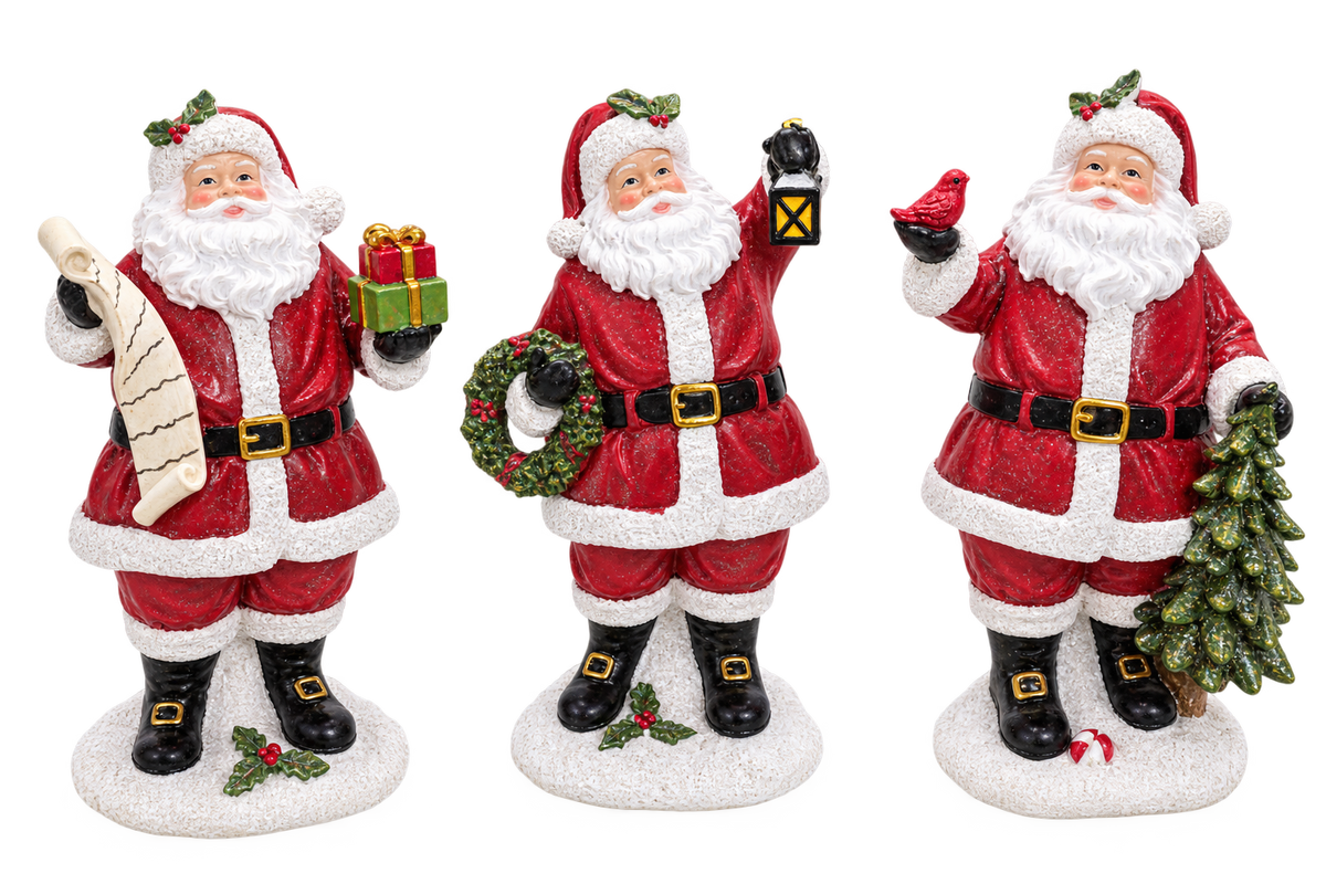 Merry Traditions Santa (3-Styles)